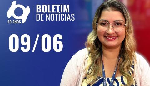 Confira as principais notícias no 'Boletim' desta terça-feira; Assista