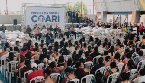 Coari entrega segunda etapa do programa "Comida na Mesa" a 5 mil famílias