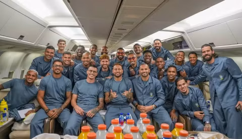 Seleção chega aos EUA e já se prepara para último amistoso contra o Egito antes da Copa