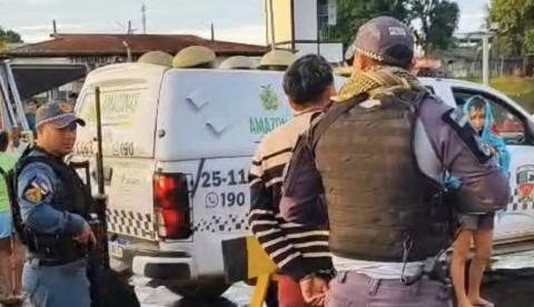 Foragido da Justiça é preso com arsenal e drogas em flutuante no interior do Amazonas
