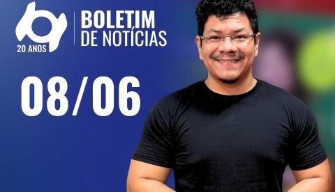 Confira as principais notícias no 'Boletim' desta segunda-feira; Assista