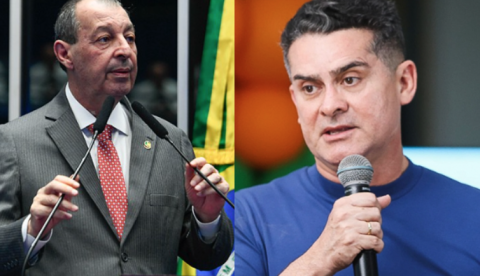 Mudanças no quadro eleitoral: Omar e David lideram intenção de voto para Governo do Amazonas