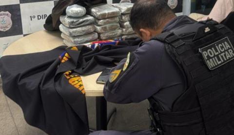 Jovem é preso com 15 kg de drogas escondidos na mochila no Porto da Manaus Moderna