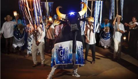 Com espetáculo audacioso, Caprichoso promete levar a força do Norte ao Bumbódromo