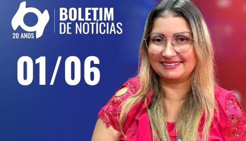 Confira as principais notícias no 'Boletim' desta segunda-feira; Assista