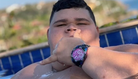 Influenciador Gordão da XJ celebra perda de 130 kg nas redes sociais; vídeo