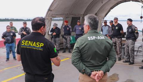 Polícia do Amazonas inicia treinamentos inéditos para proteger rios e áreas urbanas