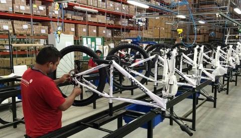 Produção de bicicletas em Manaus cresce 7,7% e se aproxima de 30 mil unidades em maio