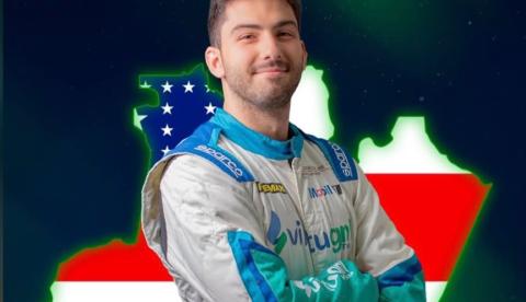Piloto amazonense Moura Neto brilha em treino livre nas 24 Horas de Le Mans