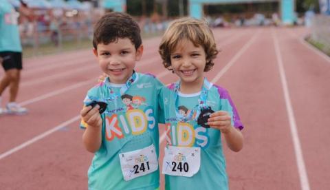 Maratona Kids promove corrida ecológica e saúde na infância neste domingo