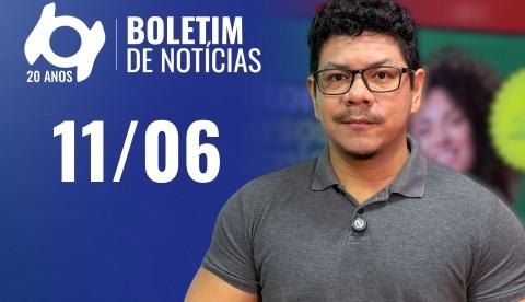 Confira as principais notícias no 'Boletim' desta quinta-feira; Assista