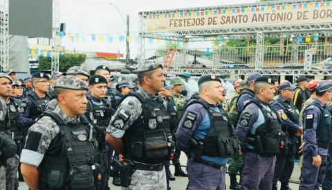 Com shows nacionais, Festa de Santo Antônio em Borba ganha reforço de 70 policiais militares