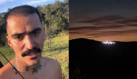 Influenciador relata suposto avistamento de OVNI e viraliza no Paraná; vídeos