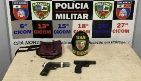 Vigilante reage a assalto e suspeito acaba ferido e preso na Cidade Nova