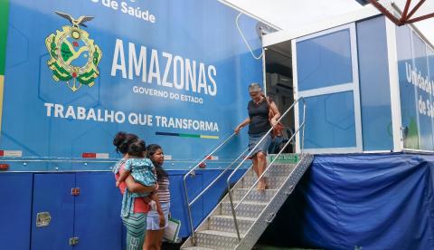 Carretas da Saúde atendem em Manaus e Careiro Castanho; confira datas e locais