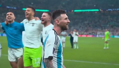 Messi faz história e garante Argentina nas oitavas