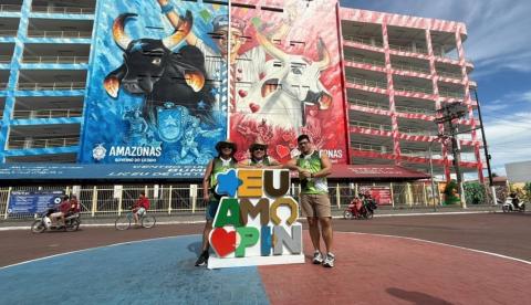 Equipe do Portal do Holanda leva ao público os bastidores do Festival de Parintins 2026