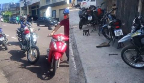 Motoristas têm pneus danificados após carga de pregos cair na avenida Silves; vídeo