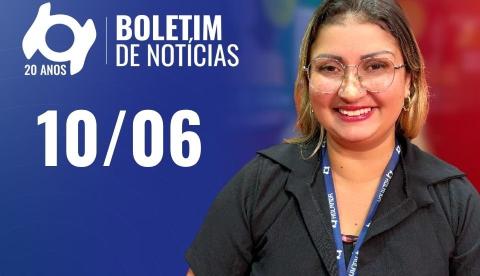 Confira as principais notícias no 'Boletim' desta quarta-feira; Assista