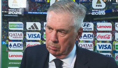 "Não começamos bem", diz Ancelotti após empate do Brasil com Marrocos na Copa