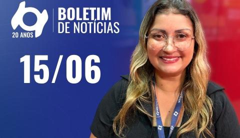 Confira as principais notícias no 'Boletim' desta segunda-feira; Assista
