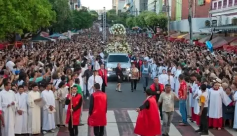 Avenida Eduardo Ribeiro é interditada nesta quinta-feira para programação de Corpus Christi
