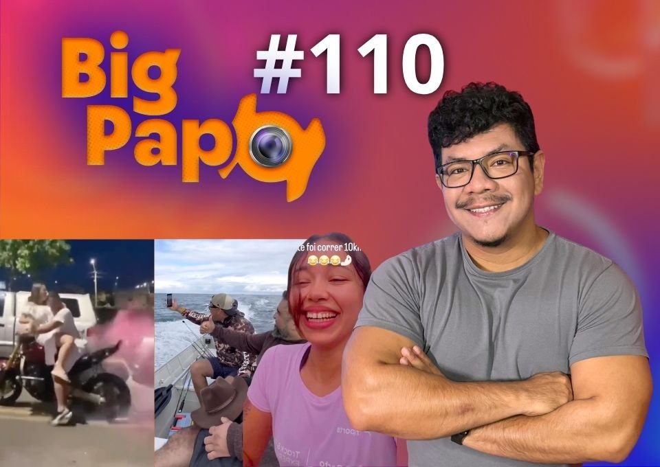 Big Papo de hoje: Homem perde celular ao tentar selfie no rio