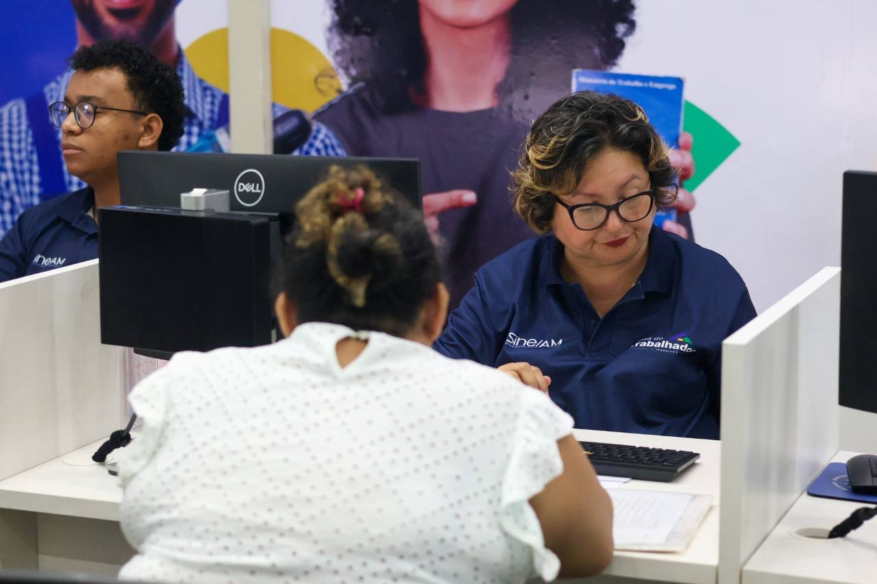 Sine Amazonas tem mais de 535 vagas nesta sexta, incluindo oportunidades de Primeiro Emprego e PCD