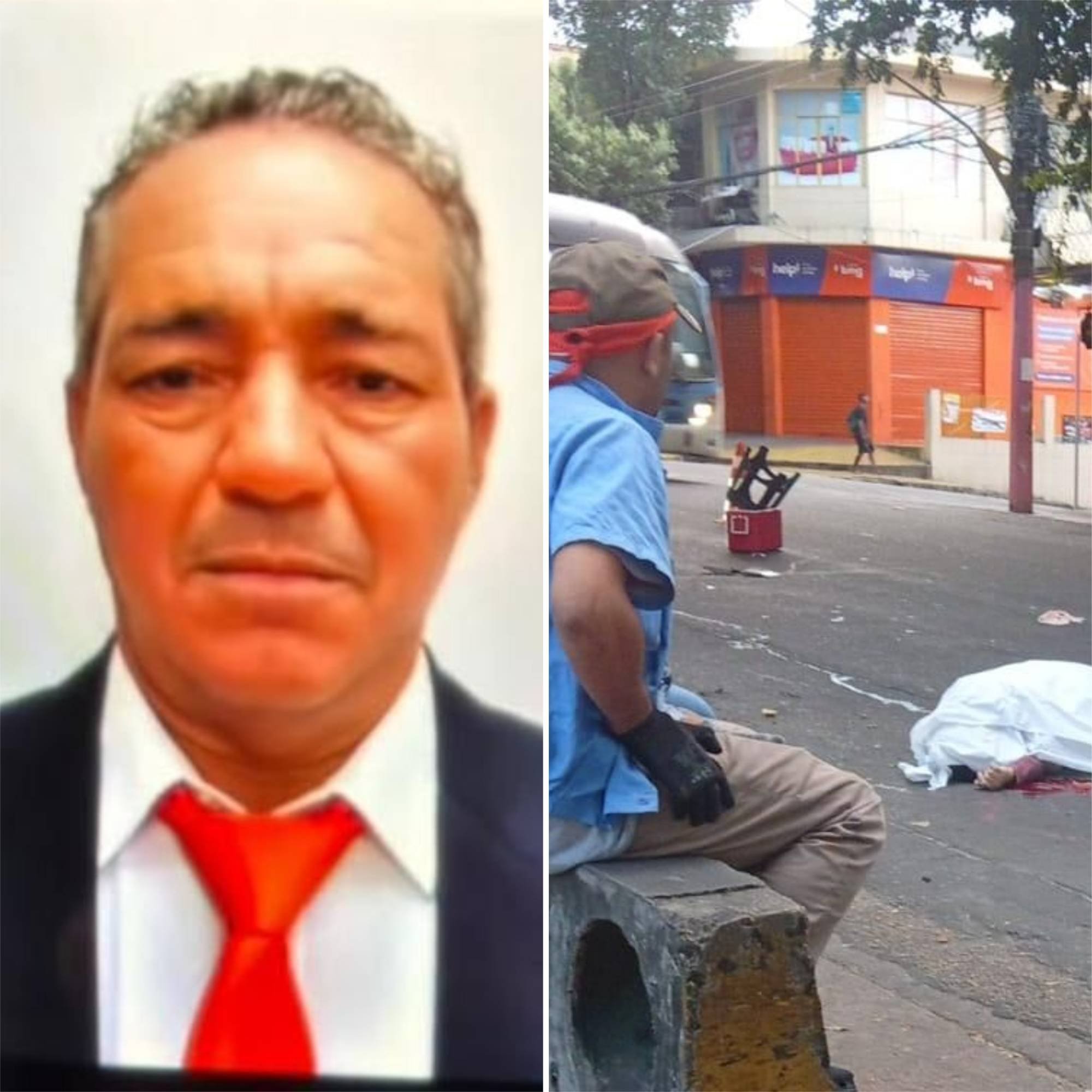 Vendedor de lanches morre ao ser atropelado em rua do Centro de Manaus