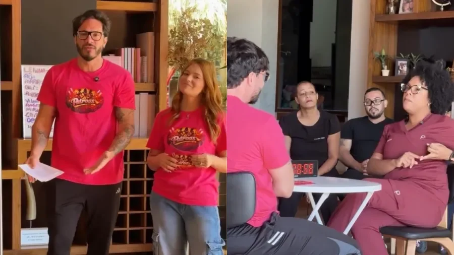 Viih Tube e Eliezer passam por audiência no Ministério Público do Trabalho