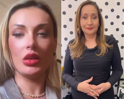Andressa Urach perde a linha e xinga Sônia Abrão após críticas