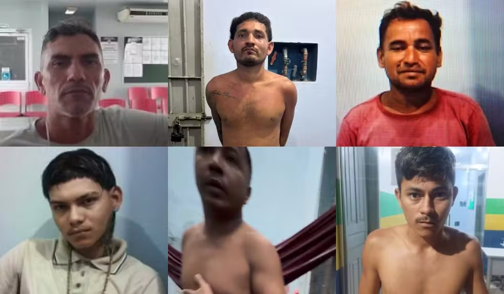 Polícia divulga imagens de detentos que fugiram da delegacia de Barreirinha