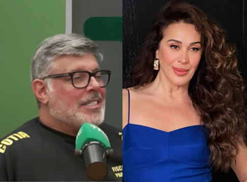 Alexandre Frota reage após ser chamado de "gostoso" por Claudia Raia