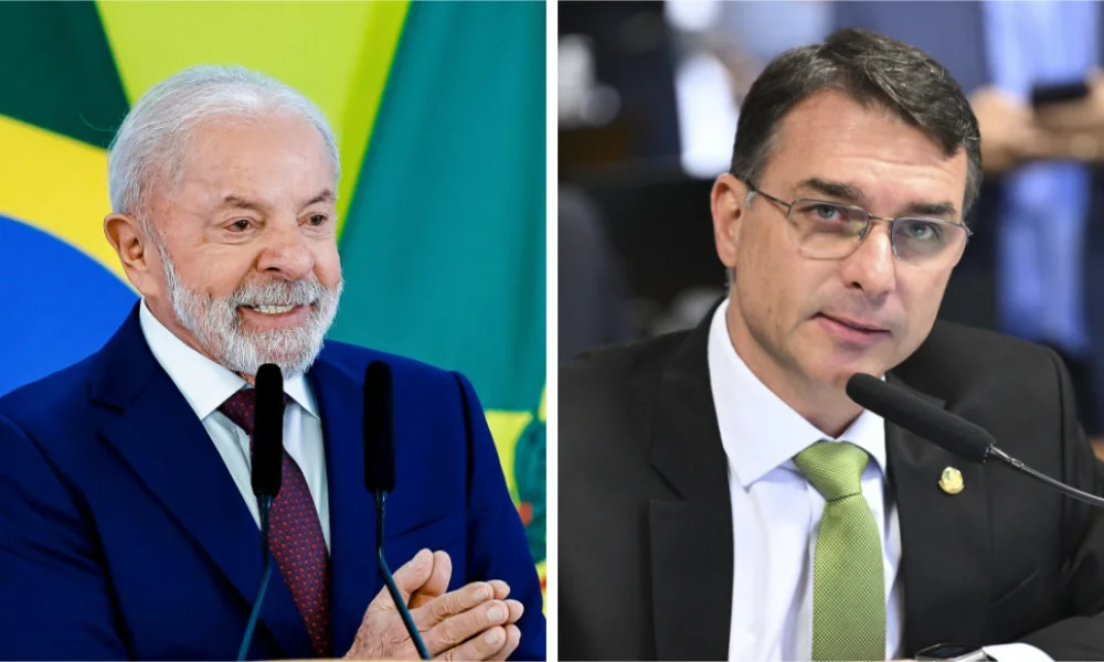 Pesquisa mostra empate técnico entre Lula e Flávio Bolsonaro no 2º turno presidencial