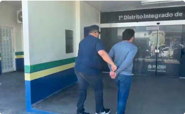 Homem que escapou algemado durante escolta para o fórum é preso novamente em Manaus