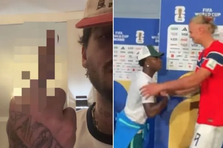 Zé Felipe se revolta com Vini Jr. após eliminação do Brasil e gera polêmica na web