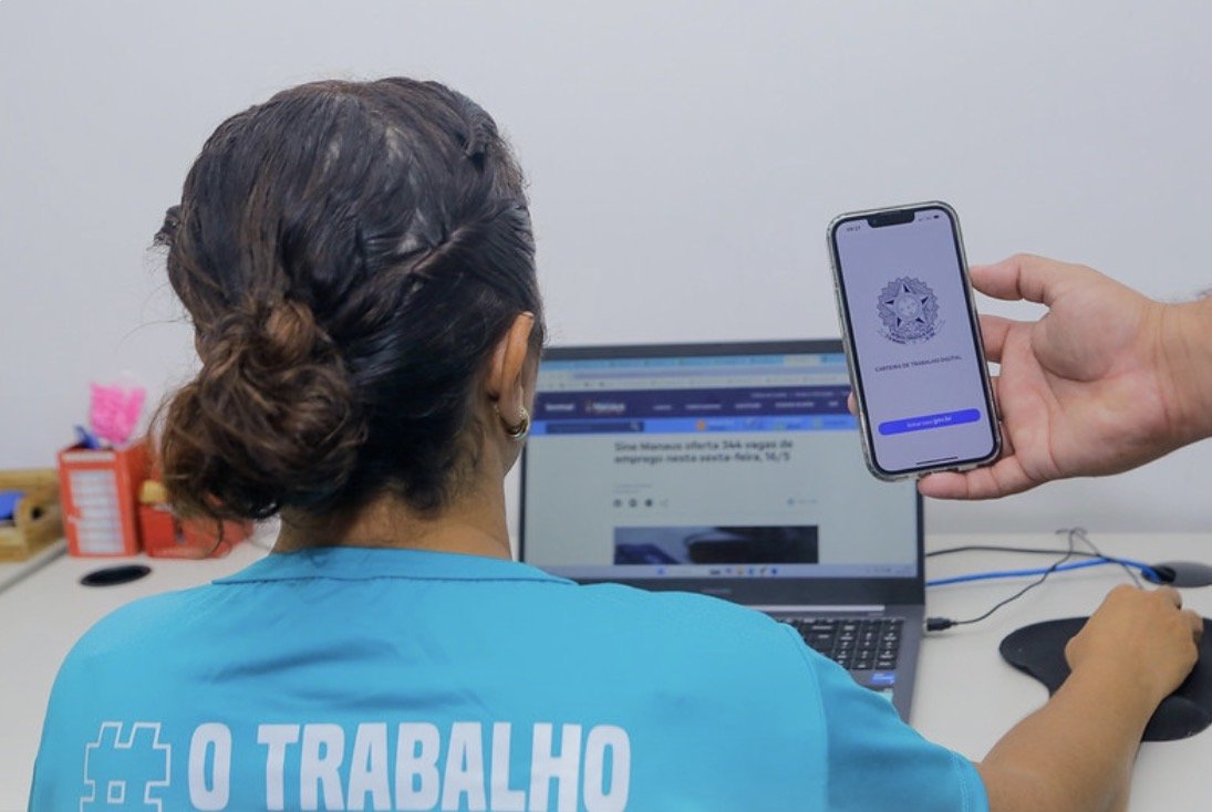 Oportunidade: Sine Manaus oferece 873 vagas em diversas áreas nesta quinta