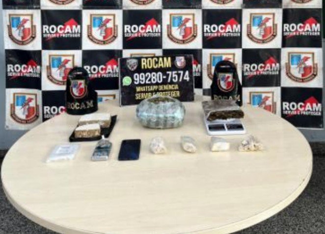Dupla é presa com drogas no Nova Esperança após denúncia