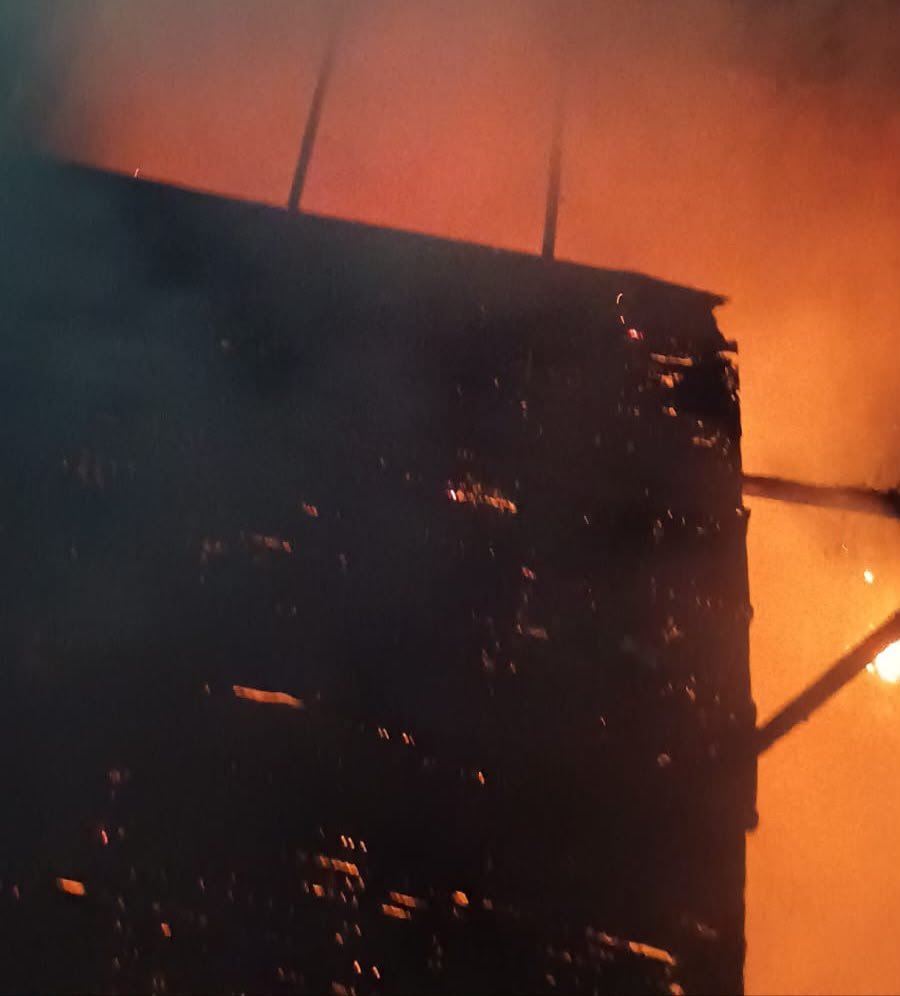 Incêndio atinge barraca de morador de rua no bairro Santa Etelvina