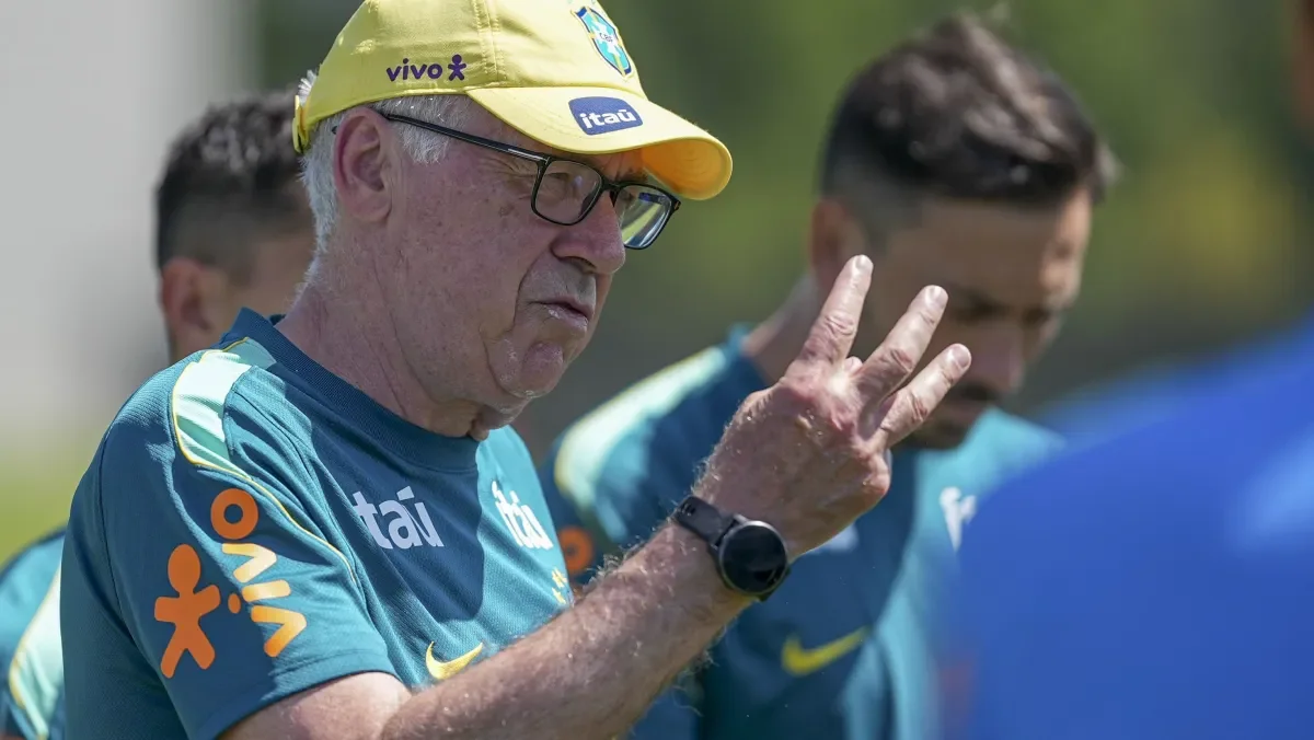 Ancelotti cita drama da Argentina e prevê jogo apertado entre Brasil e a Noruega