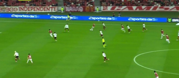 Internacional e Flamengo ficam no 1 a 1 no Beira-Rio
