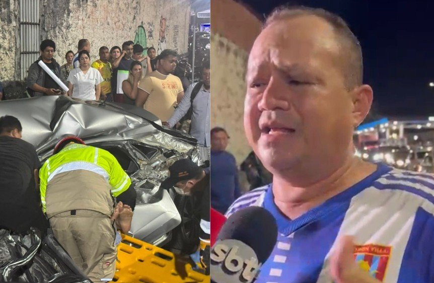 Motorista relata momentos de pânico e diz que salvou mulher de esmagamento na Av. das Torres