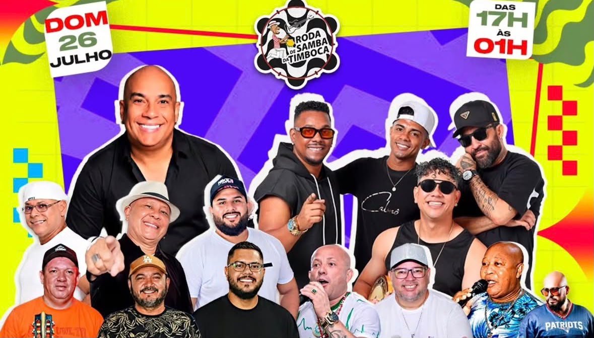 Roda de Samba da Timboca reúne música e transmissão ao vivo de Flamengo e São Paulo em Manaus