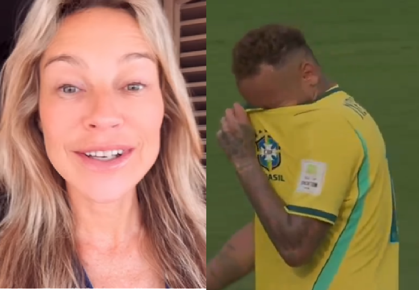 Luana Piovani debocha de Neymar após eliminação do Brasil na Copa