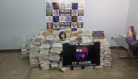 Polícia apreende quase 800 kg de drogas em casa na Cidade de Deus