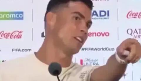 "Você não gosta de mim": Cristiano Ronaldo ironiza jornalista brasileiro