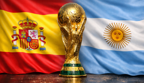 Espanha e Argentina decidem título da Copa do Mundo 2026 neste domingo
