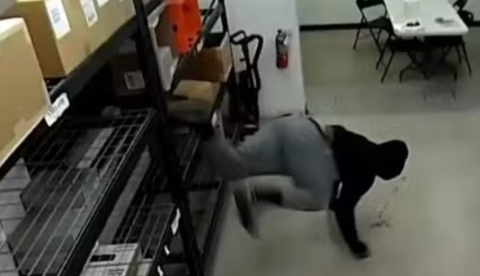 Ladrão tem picape roubada enquanto assaltava loja e vai preso