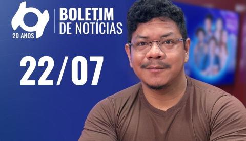 Confira as principais notícias no 'Boletim' desta quarta-feira; Assista