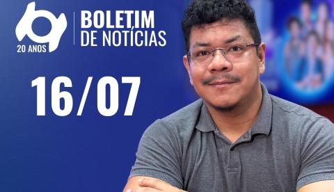 Confira as principais notícias no 'Boletim' desta quinta-feira; Assista